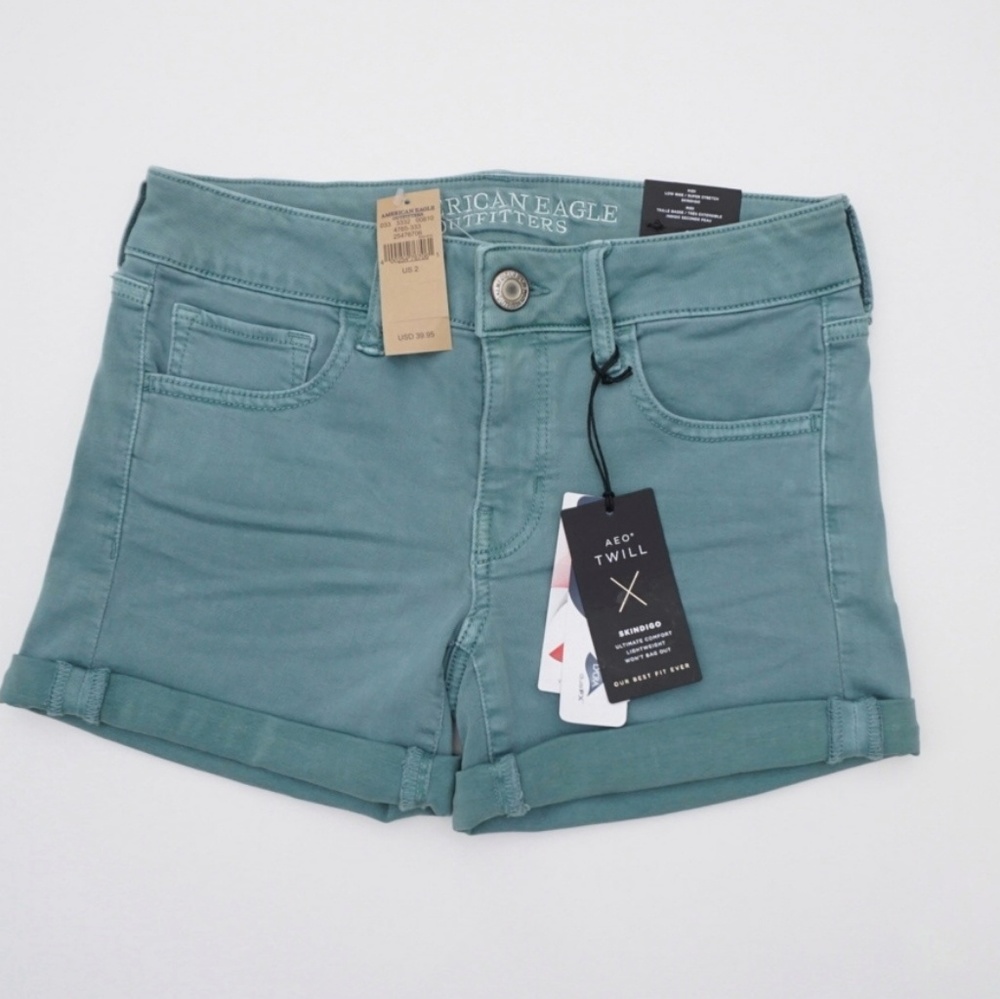 American Eagle Teal Shorts NWT